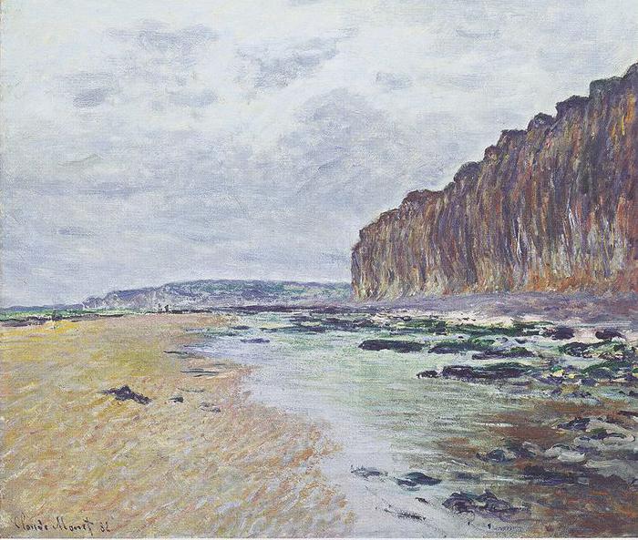 Claude Monet Varengeville, Ebbe oil painting picture